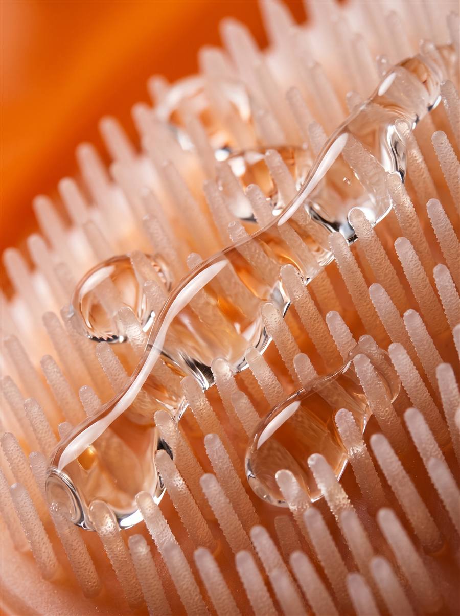 Close view of the Grow:Turn brush applicator